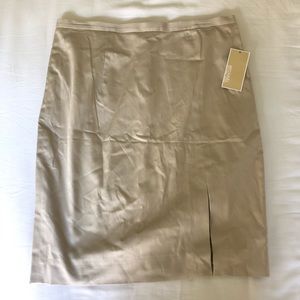 New! Michael Kors Chino Mini Skirt